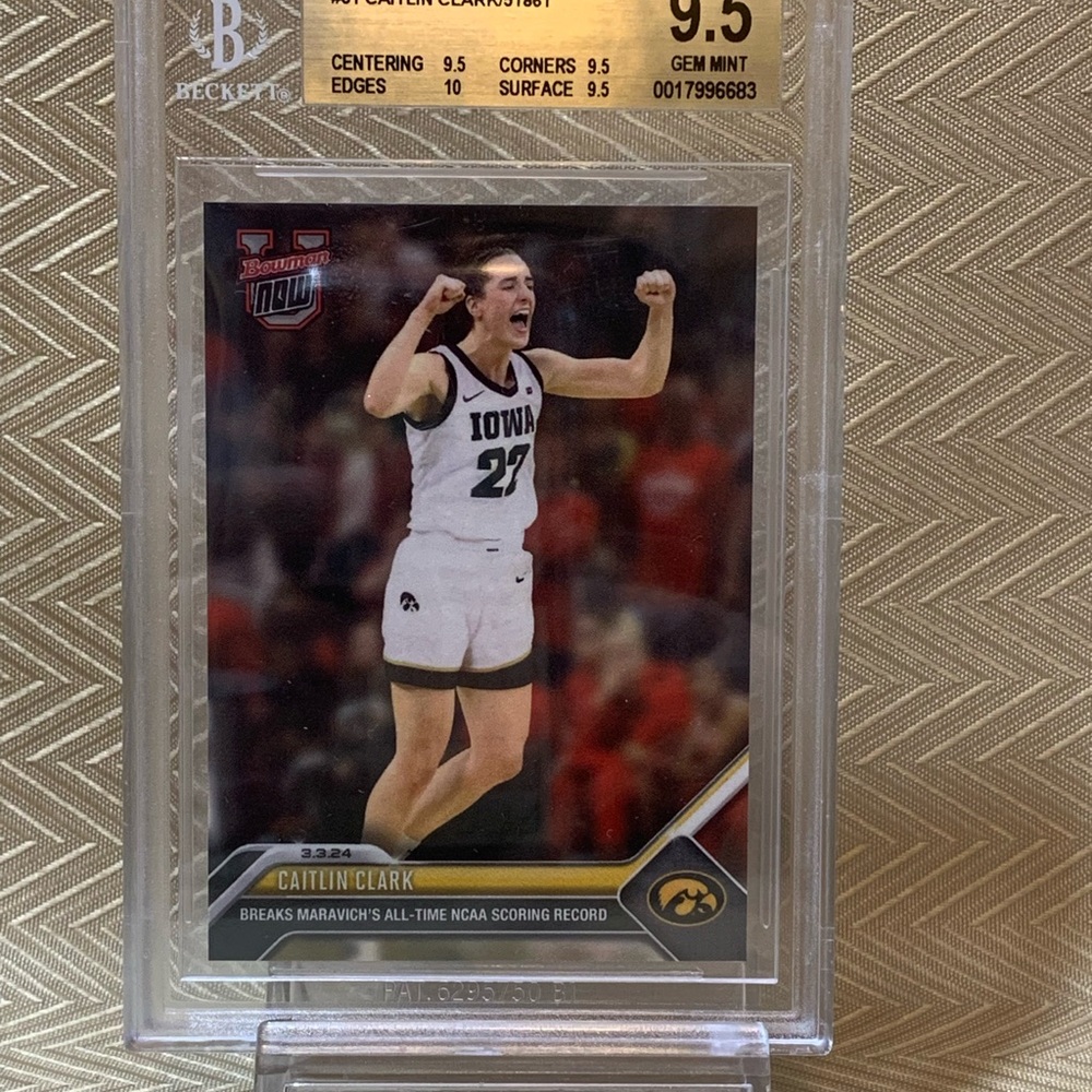 Caitlin Clark  University Now   graded 9.5